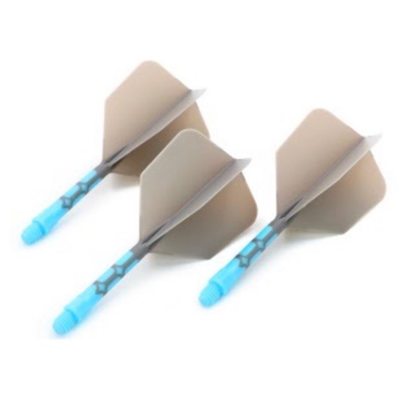 Cuesoul Rost T19 Integrated Dart Flight Big Wing Shape Grey Blue